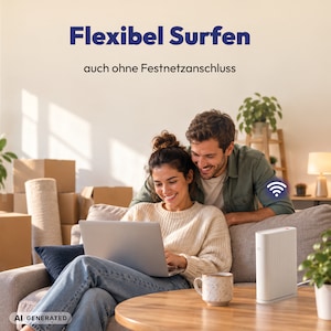 ZTE stationärer Router G5TS, 5G, Weiß