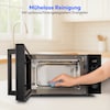 MEDION® LIFE® 3-in-1 Mikrowelle MD 12231, 900 W Leistung, Grill- und Heißluftfunktion, 25 L kompakt, 10 Leistungsstufen, Auftaufunktion, Timerfunktion