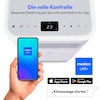MEDION® LIFE® P701 Klimaanlage (MD 37672), Kühlen, Entfeuchten und Ventilieren, Kühlleistung 7.000 BTU, Kühlmittel R290, max. 25m², App- und Sprachsteuerung, Inkl. Fenster-Kit