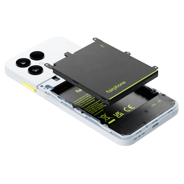 FAIRPHONE Gen. 6, 256 GB, Cloud White (Model: FP6)