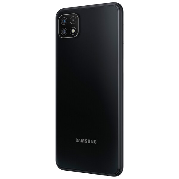 SAMSUNG Galaxy A22 5G 64 GB, grau, inklusive Magnetic Ring Holder, Displayschutz und Soft Cover