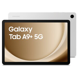 SAMSUNG SAMSUNG Galaxy Tab A9+ 5G, 64 GB, Silver