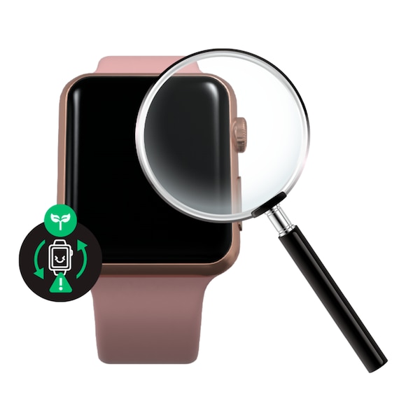 RENEWD Watch Series 3 42 mm, rosa/gold