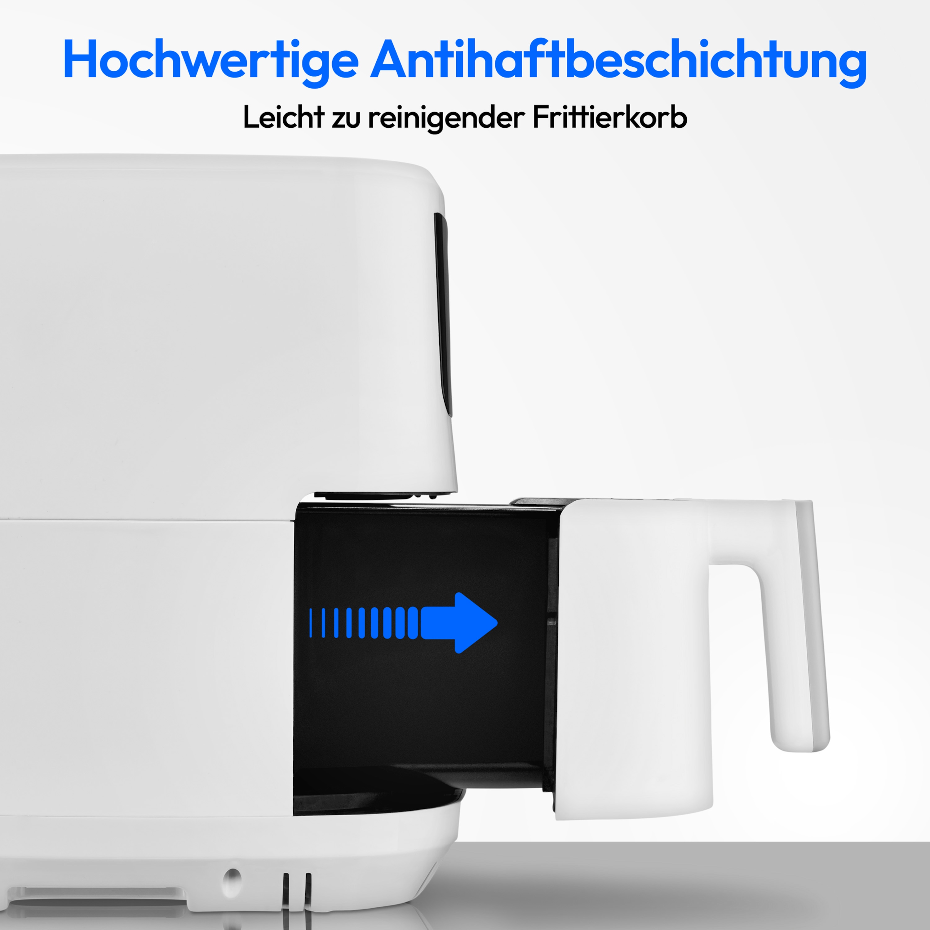 MEDION® LIFE® P10 XL Duo Heißluftfritteuse MD 11750, 100 Rezepte in der Life+ App, mit 2 Heizelementen, 2.150 W Gesamtleistung, ölfreies Frittieren, 9 Automatikprogramme, 6,8 L Nutzinhalt