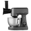 MEDION® LIFE Digitale Küchenmaschine MD12600, 800 W Gleichstrommotor, Energiesparend, Ultraleise, Digitales Sensor-Touch-Display, 4,6 L Edelstahlschüssel, Inkl. Fleischwolf