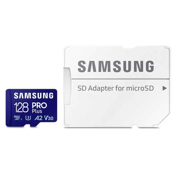 SAMSUNG  microSD-Speicherkarte PRO Plus (2021), 128 GB