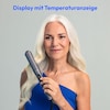 MEDION® LIFE HS1 Glätteisen, flexible Keramik-/Turmalin Heizplatten mit Temperatursensor, Display mit Temperaturanzeige, 5 regelbare Hitzestufen (165° - 210°)