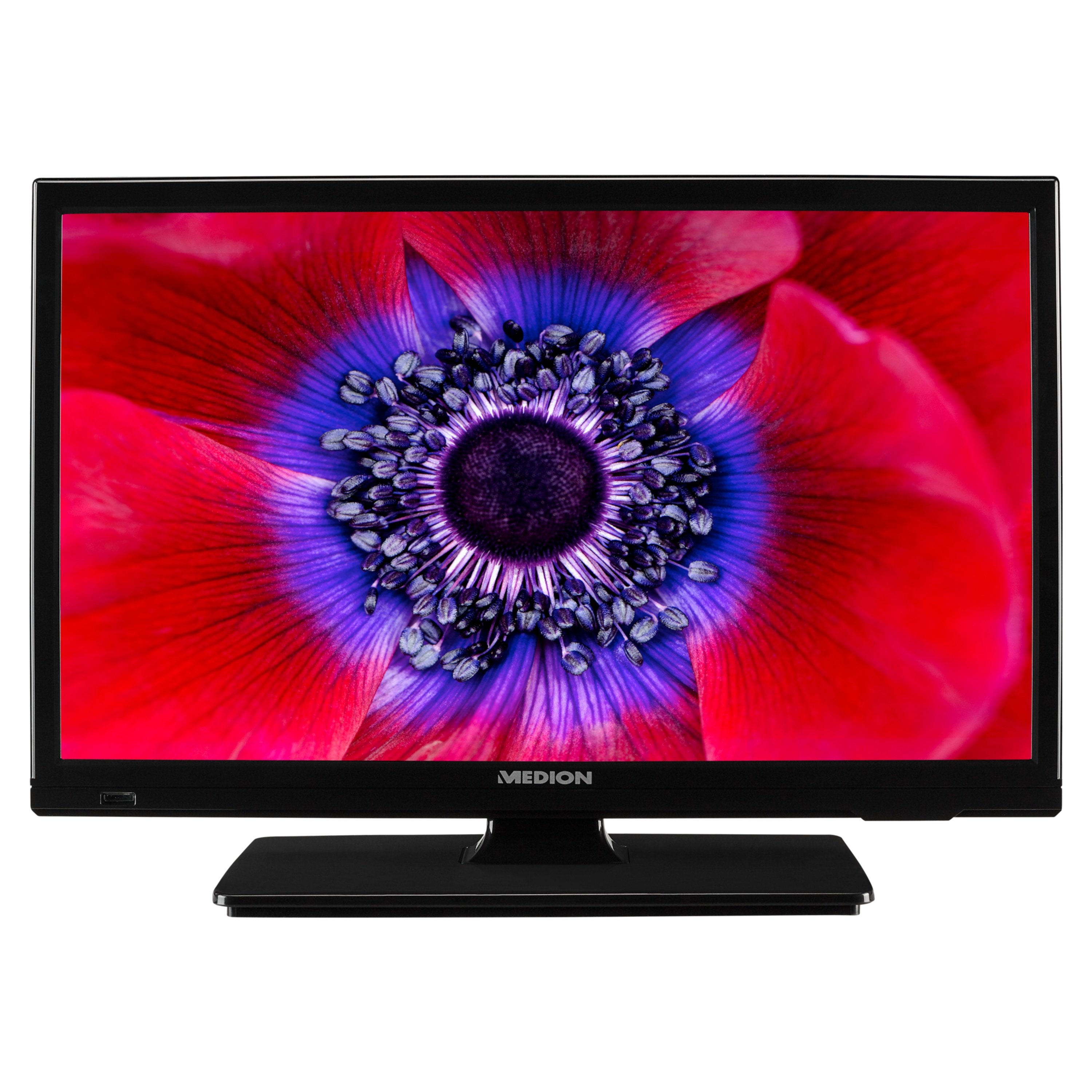 MEDION® LIFE® E11913 Fernseher, 47 cm (19'') LCD-TV, HD Triple Tuner, integrierter DVD-Player, Car-Adapter, CI+