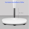 MEDION® LIFE P20 SF Standventilator mit Fernbedienung (MD 11939), 26 Geschwindigkeitsstufen, verstellbare Höhe, horizontale und vertikale Oszillation, Timerfunktion