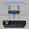 MEDION® LIFE® P66750 DAB+ Premium Küchenradio, 6,1 cm (2,4'') TFT-Farbdisplay, DAB+/PLL-UKW Radio, Bluetooth® 5.0, LED-Beleuchtung, 2 x 3 W RMS