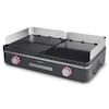 MEDION® LIFE Tischgrill mit Dual-Zonen-System (MD12027), 2,400 Watt, 2 abnehmbare Platten, LED-Statusanzeige (weiß, rot, grün), IPX4-Schutz