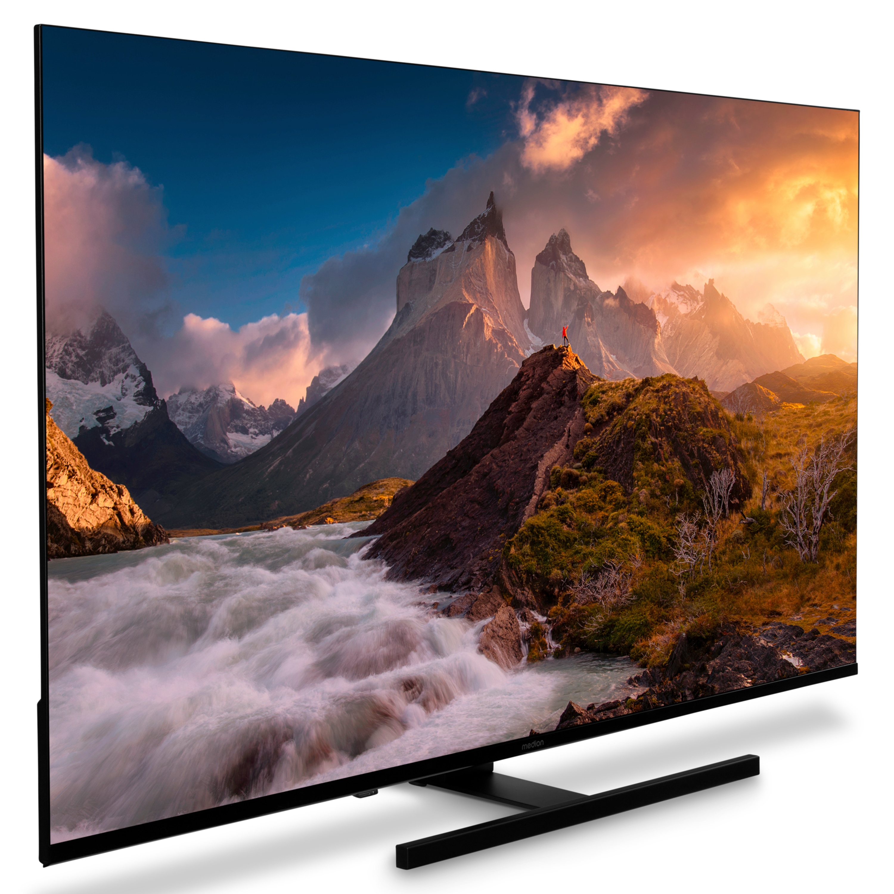MEDION® LIFE X8552504 (MD 855600) QLED Smart-TV, 138,8 cm (55'') Ultra HD Display, HDR, Dolby Vision®, MEMC, PVR ready, VIDAA App Store, NETFLIX, Disney+, Paramount+ & Amazon Prime Video App, Bluetooth®, DTS X, Dolby Atmos®, HD Triple Tuner