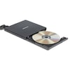 MEDION® Externer DVD-Brenner GP70N, Unterstützt alle gängigen CD/DVD Standards, mini USB 2.0 Schnittstelle