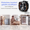MEDION® LIFE Gefrierschrank MD370018 Weiss, 85 L Nutzinhalt, 3 Türfächer, manuelle Abtauung, Temperaturbereich 0–5 °C, Energieklasse C, leiser Kompressorbetrieb (39 dB), wechselbarer Türanschlag