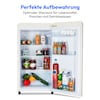 MEDION® LIFE® Retro-Kühlschrank MD 37800, 91 Liter Kühlraum, 38 dB, höhenverstellbare Füße, Energieverbrauch: 85 kWH/Jahr