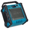 MEDION® LIFE® P66896 Premium Baustellenradio, 6,1 cm (2,4'') Farbdisplay, Bluetooth® 5.3, DAB+/UKW Radio, integr. Akku für bis zu 10 Stunden Laufzeit, zwei Passivradiatoren, 30 W RMS
