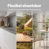 MEDION® Life IC20D Induktionskochplatte (MD 100091), extra flach, 3500 Watt Induktionsleistung, 2 Kochplatten mit je 8 Automatikprogrammen und DIY, LED Display mit Touchbedienung, Nahtlose Kristallglas-Oberfläche