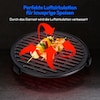 MEDION® LIFE HeißluftFritteuse P40 L (MD13030), 100 Rezepte in der Life+ App¹, Touch-Sensor- Bedienfeld, 4,7 Liter Fassungsvermögen, 8 Automatikprogramme,1.500 Watt, 60 min. Timer, 100