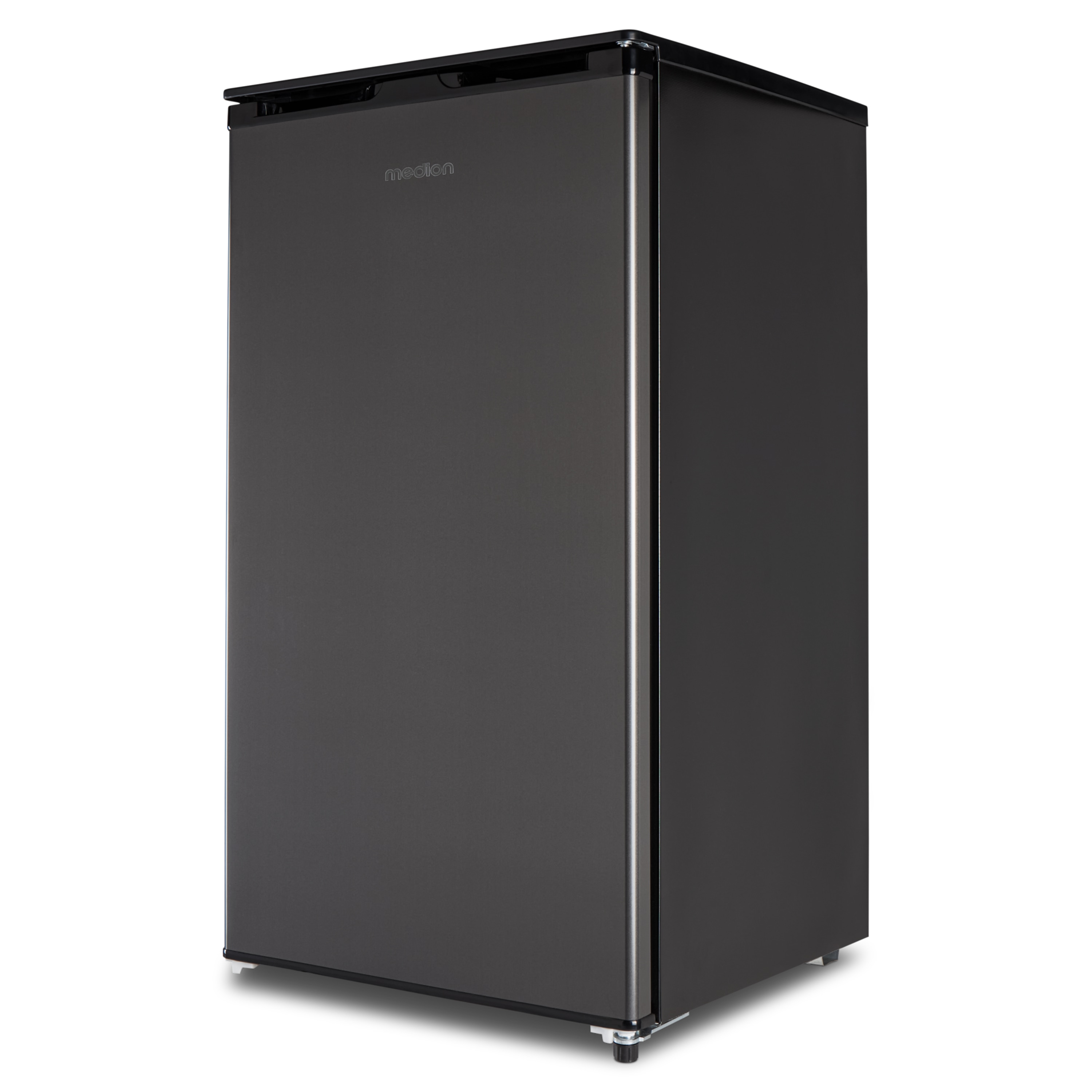 MEDION® Kühlschrank mit Eiswürfelfach MD 37690, 90 L Gesamt-Nutzinhalt (Kühlteil 80 L & Eiswürfelfach 10 L), wechselbarer Türanschlag, geringer Geräuschpegel