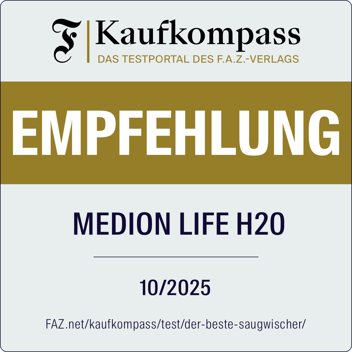 FAZ Kaufkompass Empfehlung Hartbodenreiniger H20 MD 11934