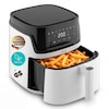 MEDION® LIFE Heißluftfritteuse MD100056, 7,2 L Gesamtvolumen, 10 Automatikprogramme, Edelstahl-Heizelement, digitales Sensor-Touch-Display, Temperatur 40–200 °C, ILAG SP-800 Beschichtung