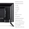 MEDION® LIFE® E8242501 (MD 824001) Fernseher, 59,9 cm (24'') LCD-TV, Full HD, HD Triple Tuner, integrierter DVD-Player, Car-Adapter, integrierter Mediaplayer, CI+