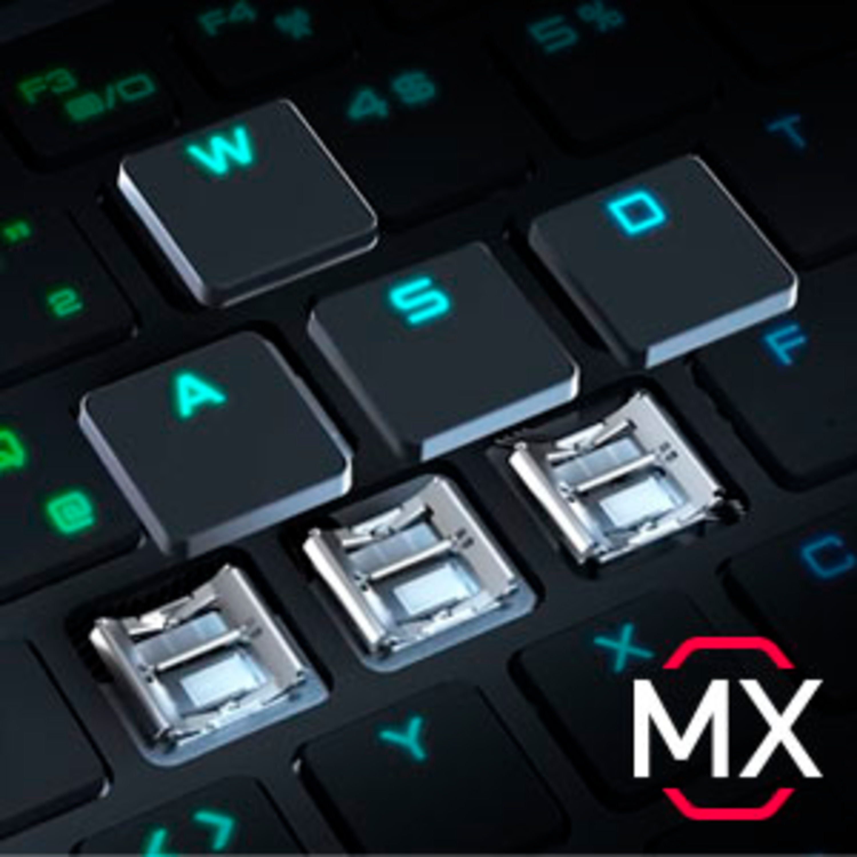 Mechanická klávesnica s RGB podsvietením a spínačmi CHERRY MX® Ultra Low Profile