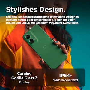 MOTOROLA moto g35 5G, Leaf Green inkl. moto buds, Starlight Blue