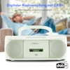 MEDION® LIFE® DRX-1 Plus Boombox, DAB+/PLL-UKW-Stereo Radio, Bluetooth® 5.4, CD-Kassetten-Radio mit MP3-Wiedergabe, USB Anschluss, CD-R/RW kompatibel, AUX-In, 2 x 3 W RMS