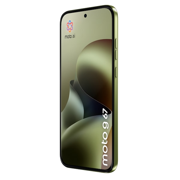 MOTOROLA moto g67 5G, 256 GB, Nile (XT2621-2) inkl. moto buds, Glacier Blue