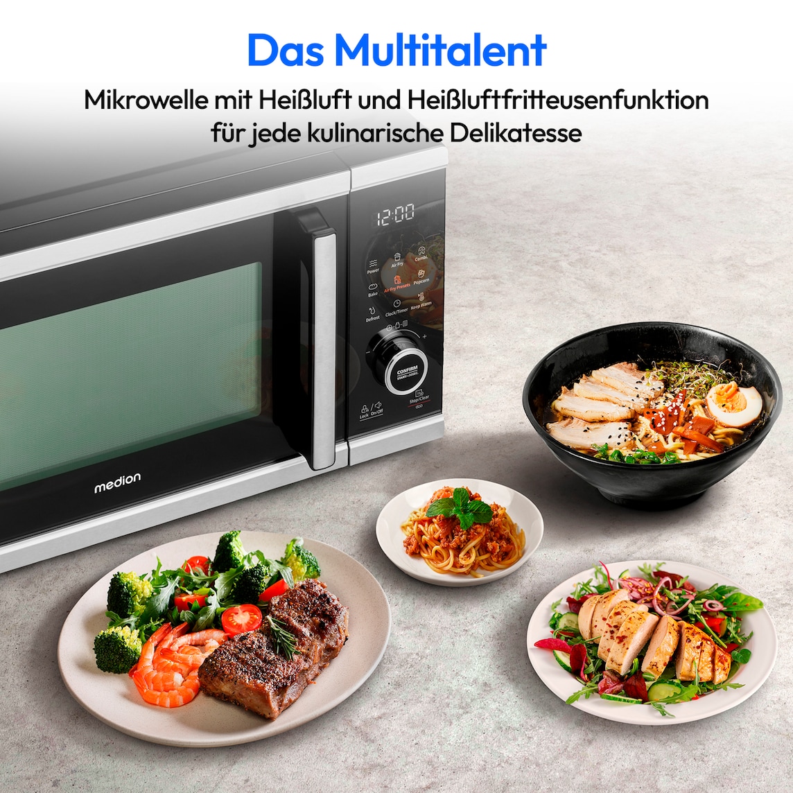 Wunderschone Heissluft Mikrowelle Test Bild