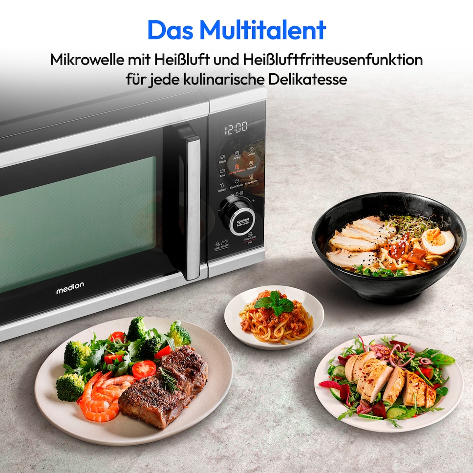 Wunderschne Heissluft Mikrowelle Test Bildnull