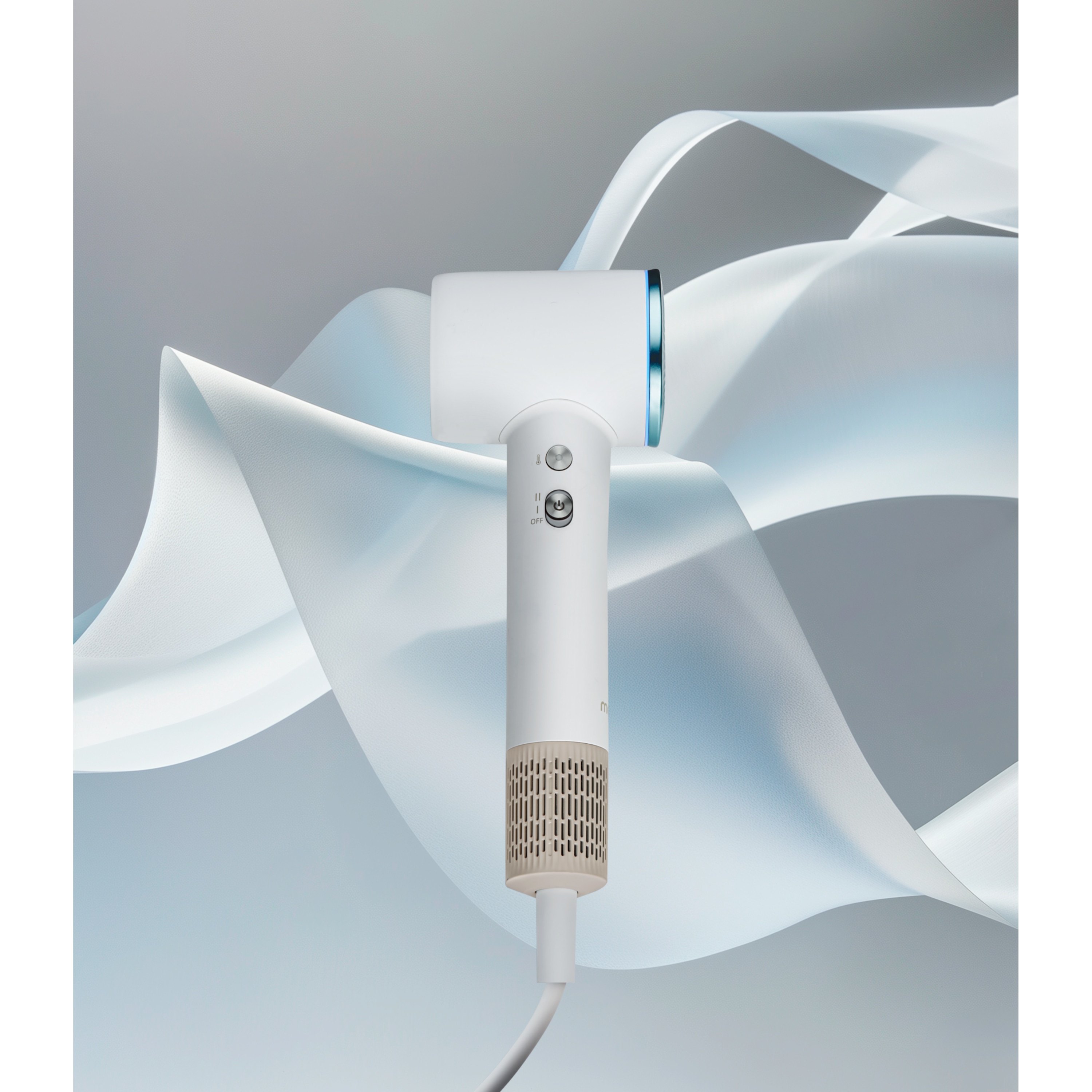 MEDION® LIFE HD1 Haartrockner mit Ionen-Technologie, 1.600 Watt, Selbstreinigungsfunktion, Magnetische Aufsätze: Stylingdüse und Diffusor, 3 Temperatur- und 2 Luftstromstufen