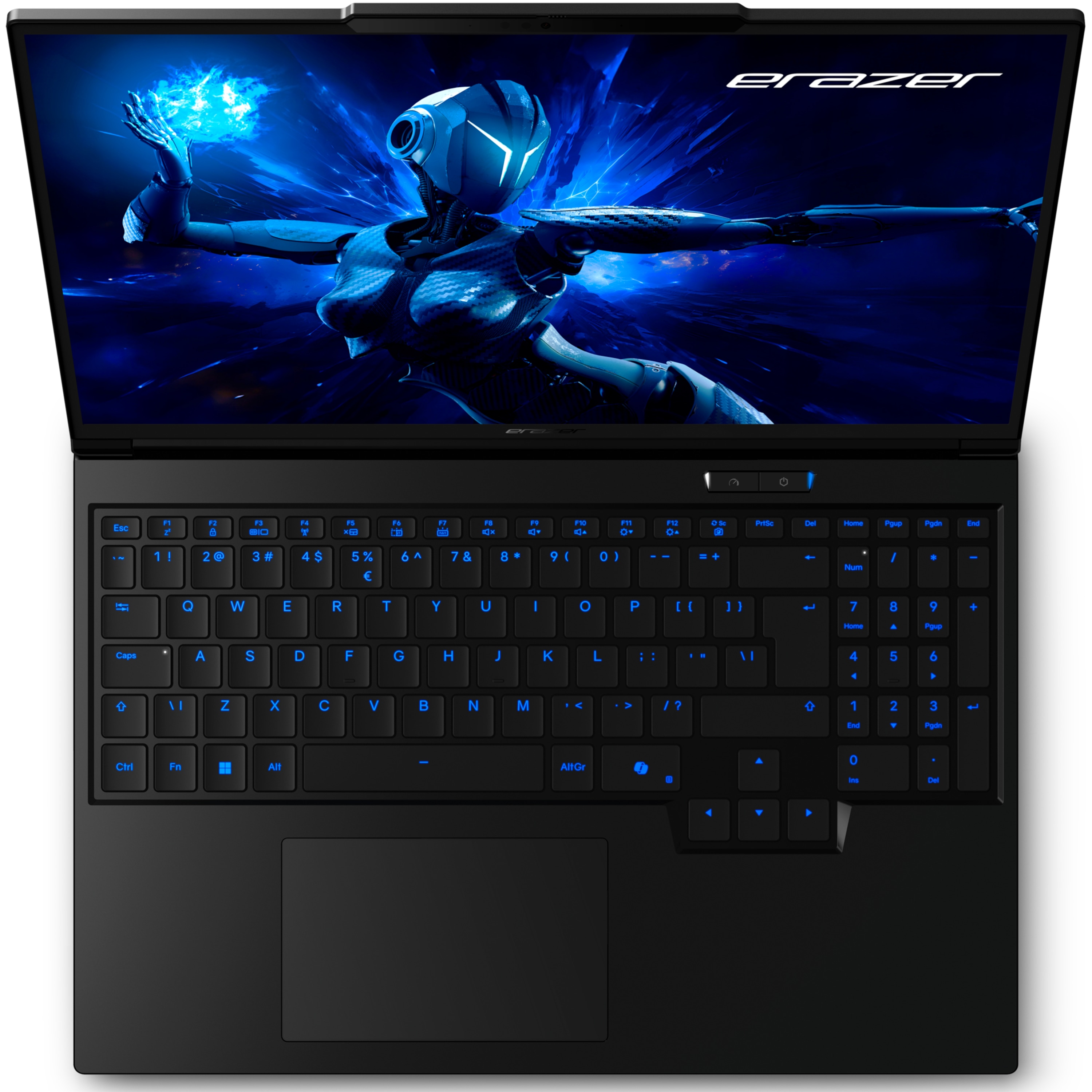 MEDION® ERAZER Major 16 X1 High-End Gaming Laptop, Intel® Core™ Ultra 7 Prozessor 255HX, Windows 11 Home, 40,6 cm (16”) QHD+ Display 100% sRGB mit 300 Hz, RTX 5070 Ti, 2 TB PCIe SSD, 32 GB RAM