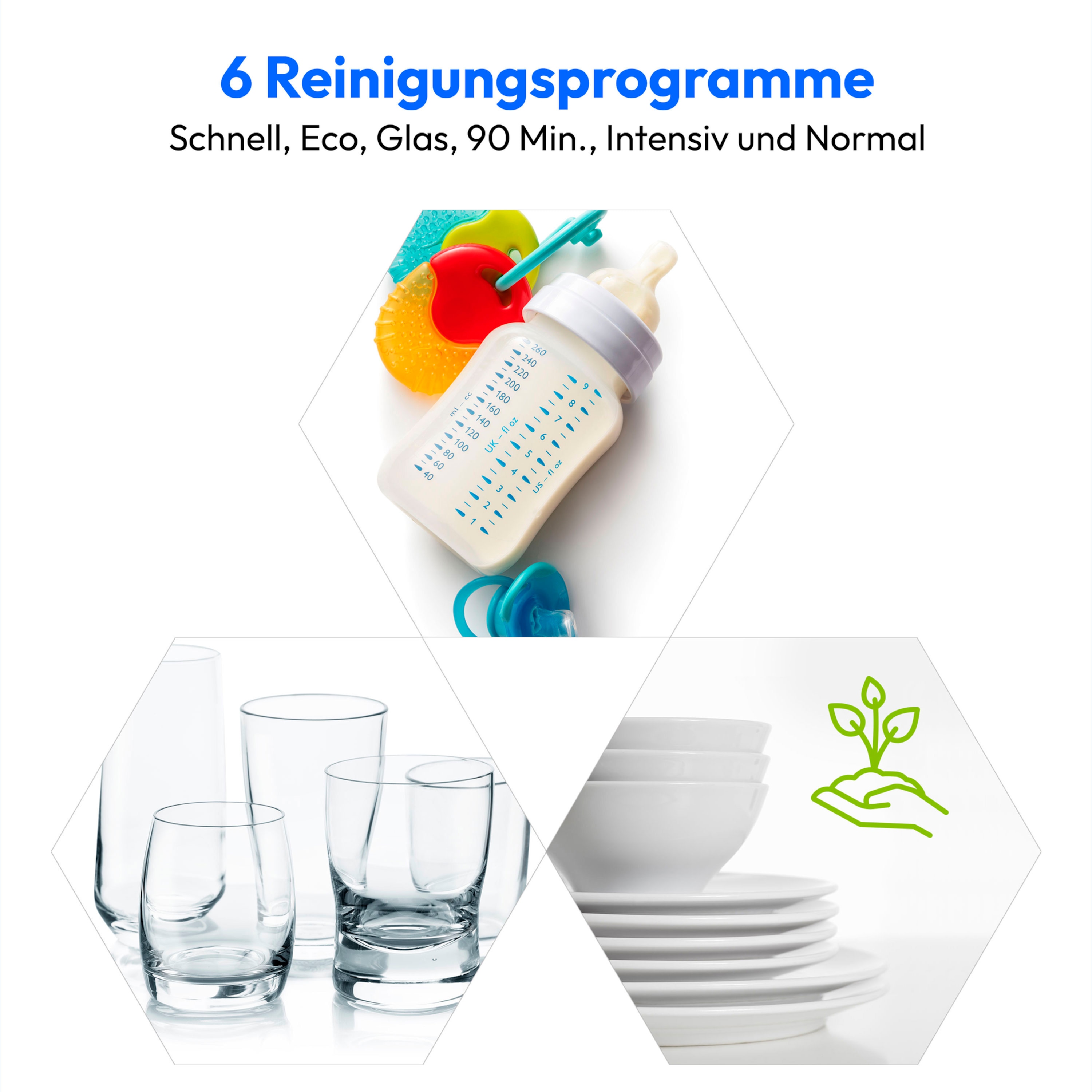 MEDION® LIFE® Mini-Geschirrspüler DWT20 (MD37763), für 2 Gedecke, 6 Reinigungsprogramme, Startzeitvorwahl