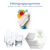 MEDION® LIFE® Mini-Geschirrspüler DWT20 (MD37763), für 2 Gedecke, 6 Reinigungsprogramme, Startzeitvorwahl