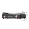 MEDION® LIFE Tischgrill mit Dual-Zonen-System (MD12027), 2,400 Watt, 2 abnehmbare Platten, LED-Statusanzeige (weiß, rot, grün), IPX4-Schutz
