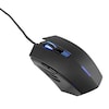 MEDION® E81091 6-Tasten Maus, mit LED-Beleuchtung, optische Auflösung bis zu 2.400 dpi, vergoldeter USB-Stecker