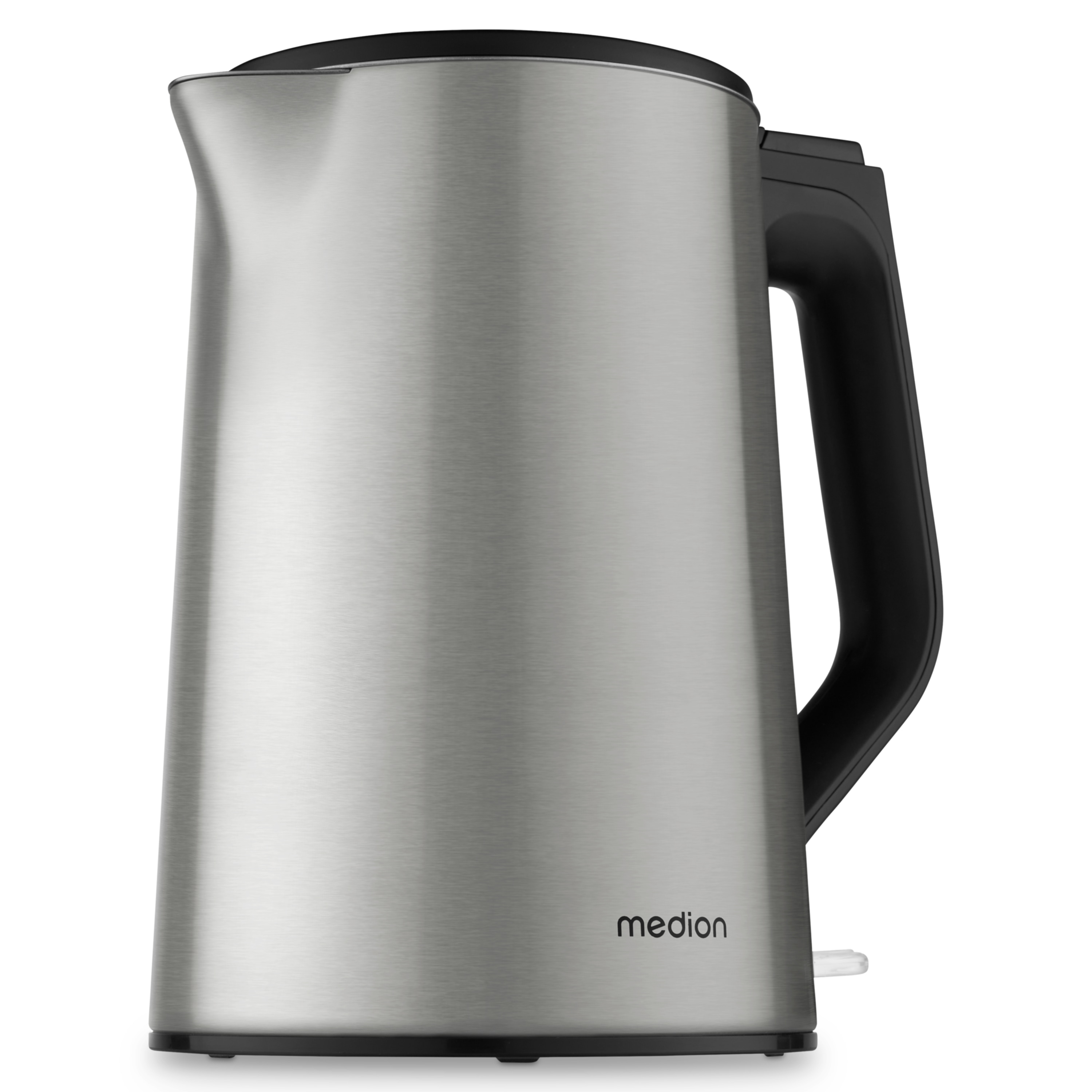 MEDION® LIFE Wasserkocher MD12105,  2.200 Watt Leistung, doppelwandiges gehäuse, 1,5 L Kapazität, Strix Steuerung