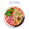 MEDION® LIFE® 3in1 Mikrowelle MD 17495, Kombination aus Mikrowelle, Grill und Ofen, 10 Automatikprogramme, edles Design