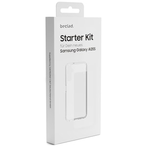 SAMSUNG (Powered by Samsung) Starter Kit aus Cover & Schutzfolie - Samsung Galaxy A05s Zubehör