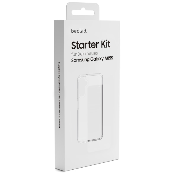 SAMSUNG (Powered by Samsung) Starter Kit aus Cover & Schutzfolie - Samsung Galaxy A05s Zubehör