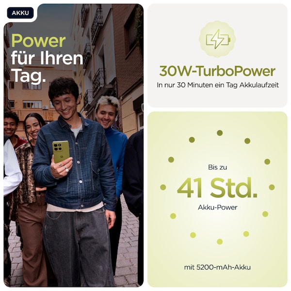 MOTOROLA moto g86 5G, 256 GB, Golden Cypress