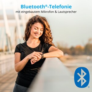 MEDION® LIFE® GPS Sportuhr S2400, 1,3'' Farbdisplay, Herzfrequenzmesser, Multi-Sport Modi, integriertes GPS Modul, Staub- und Wasserschutz nach IP68