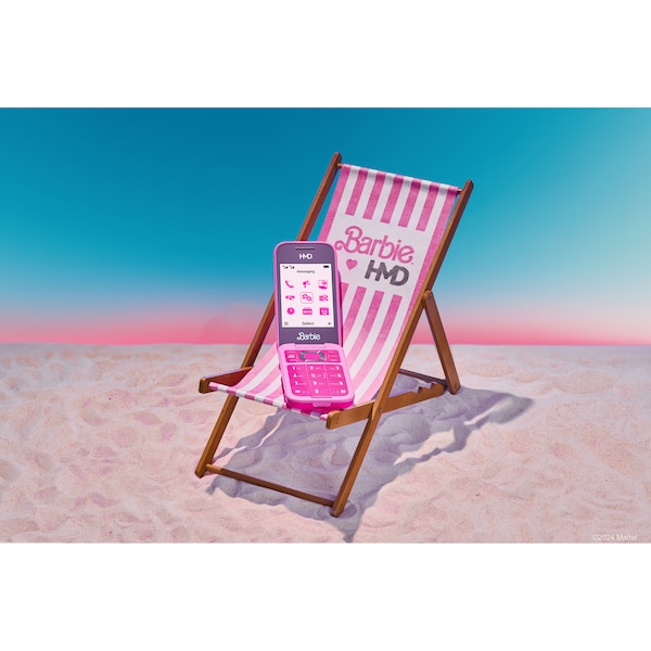 HMD Barbie Phone, 128 MB, Powerpink