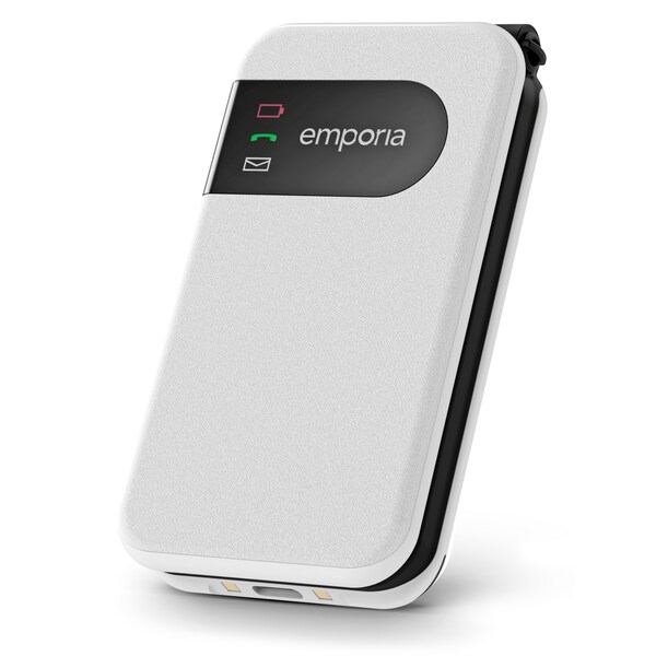 EMPORIA SIMPLICITYglam 4G, Weiß