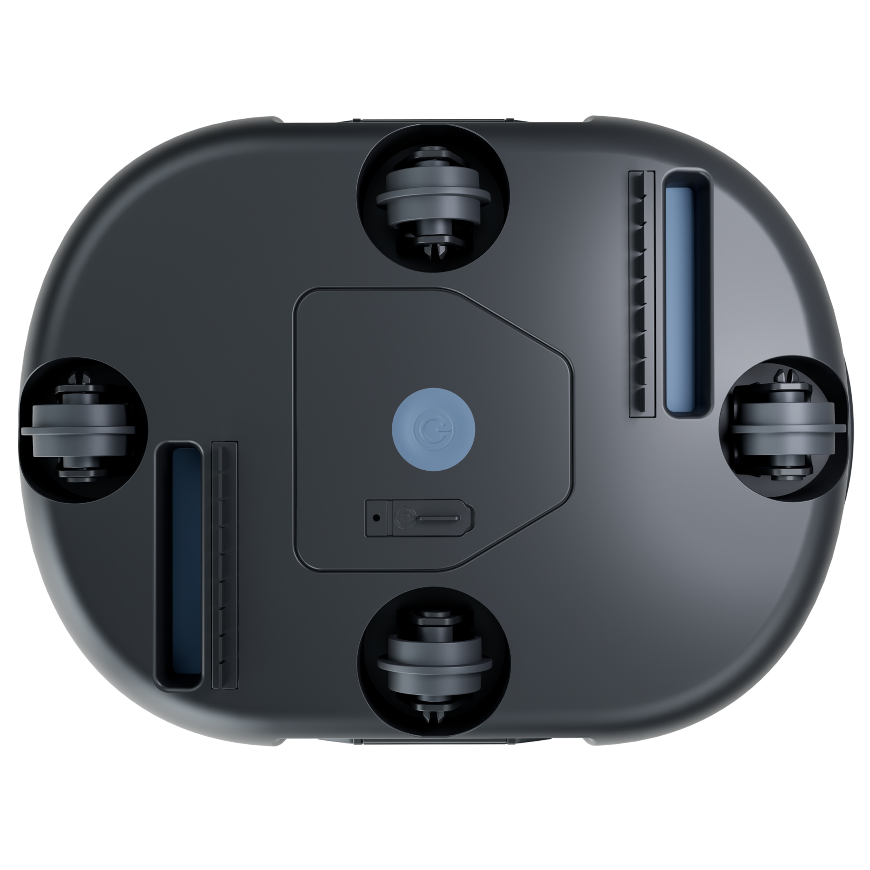 MEDION® LIFE PR1 Poolroboter (MD 100108), Bodenreinigung für Pools, One-Click-Bedienung, Selbstparkfunktion, 120 Min Akkulaufzeit, 2,2 L Filterkapazität, für 80–100 m², inkl. Ladegerät und Haken