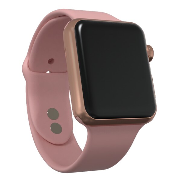 RENEWD Watch Series 3 42 mm, rosa/gold