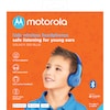 MOTOROLA Motorola Squads 300, Wireless-Kopfhörer für Kinder, Über-Ohr-Headset, Lautstärkenbegrenzer, Bluetooth