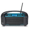 MEDION® LIFE® E66050 DAB+/Bluetooth®-Baustellenradio, ideal für Baustellen, Garten oder Camping, IP54 Schutz gegen Spritzwasser & Staub, 7 Soundeinstellungen, integr. Akku, 15 W RMS
